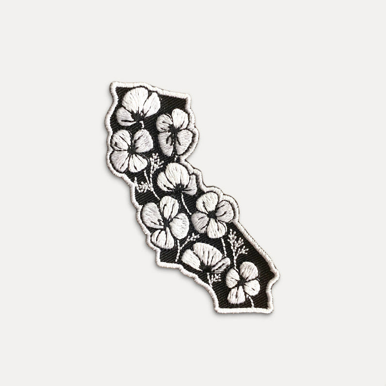 California Poppies - Iron On Patch