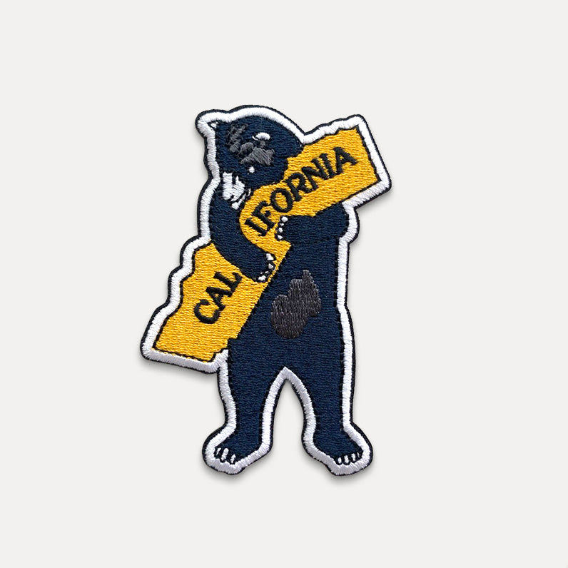 I Love You California Bear - Iron On Patch