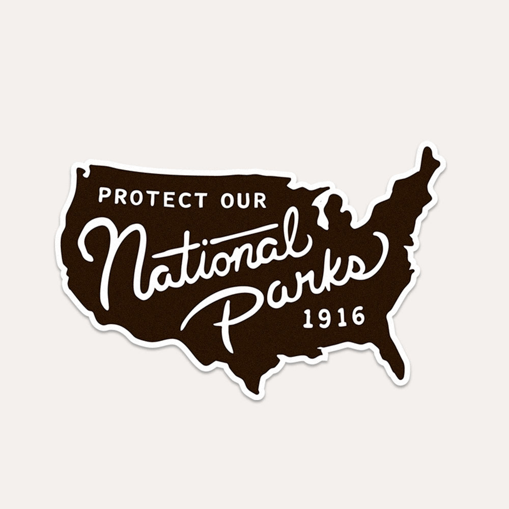 Support Our National Parks - Vinyl Sticker