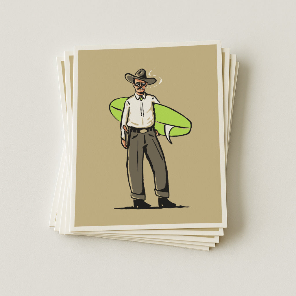 High Noon - Illustration Print