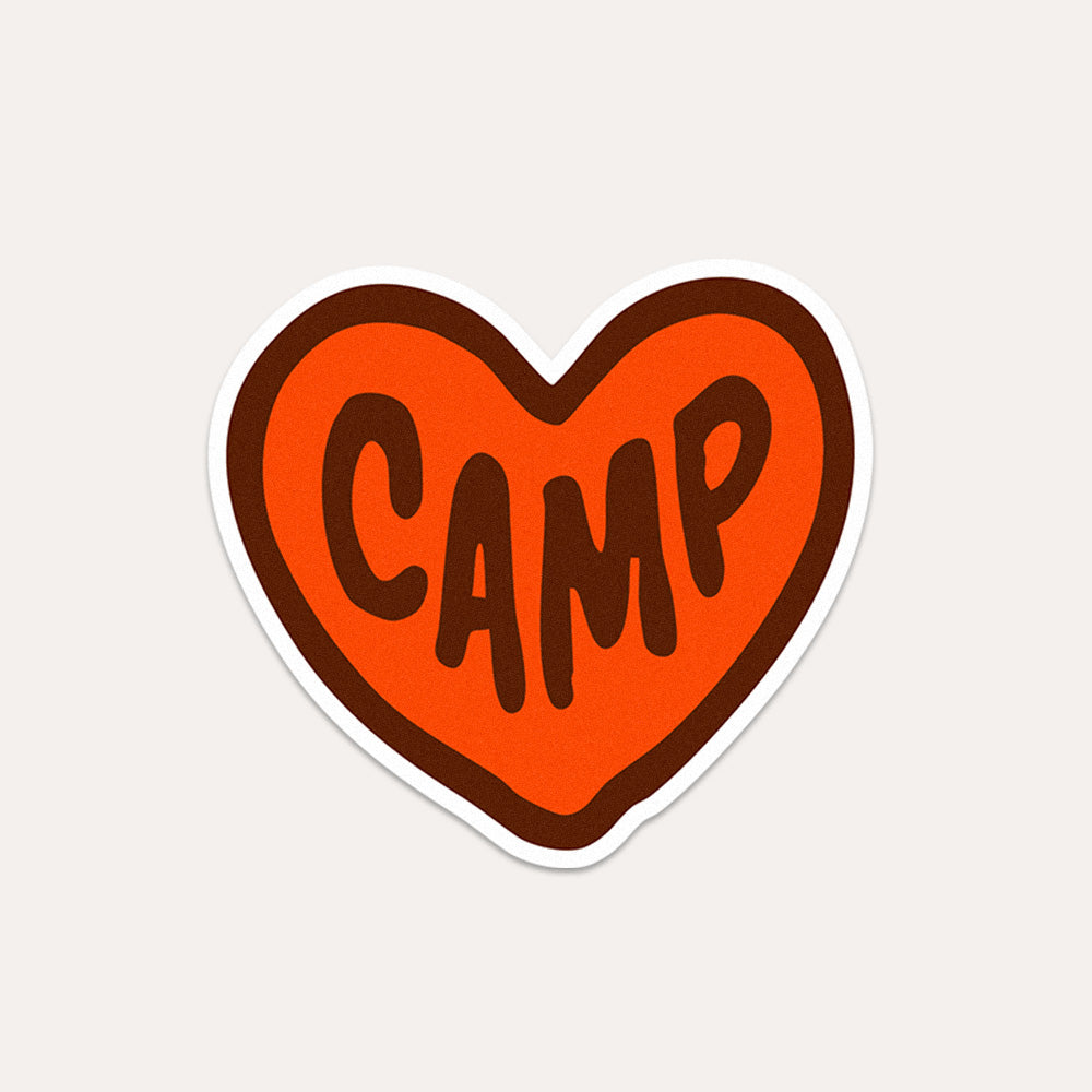 CAMP Heart - Vinyl Sticker