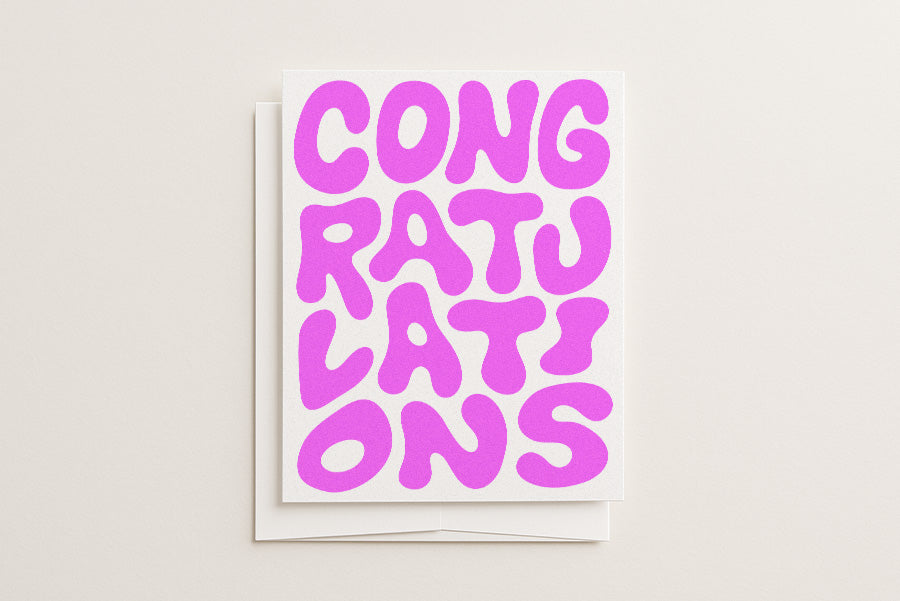 Congratulations - Blank Card