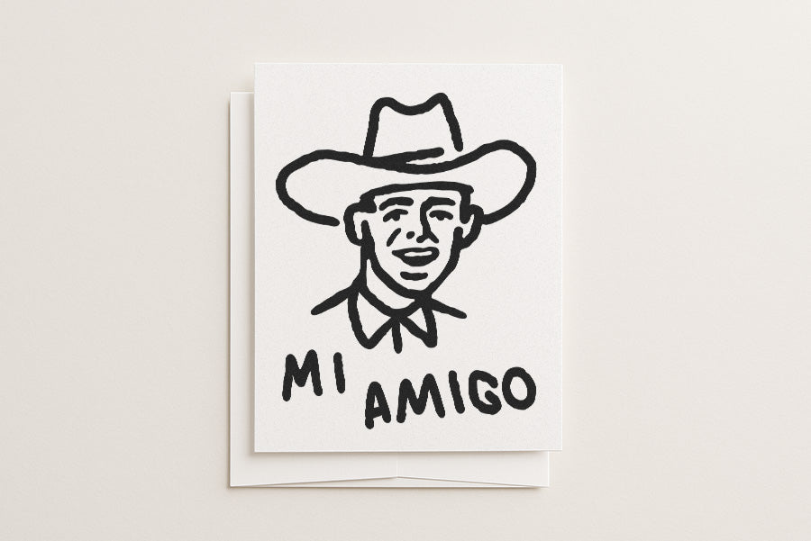 Mi Amigo - Blank Card