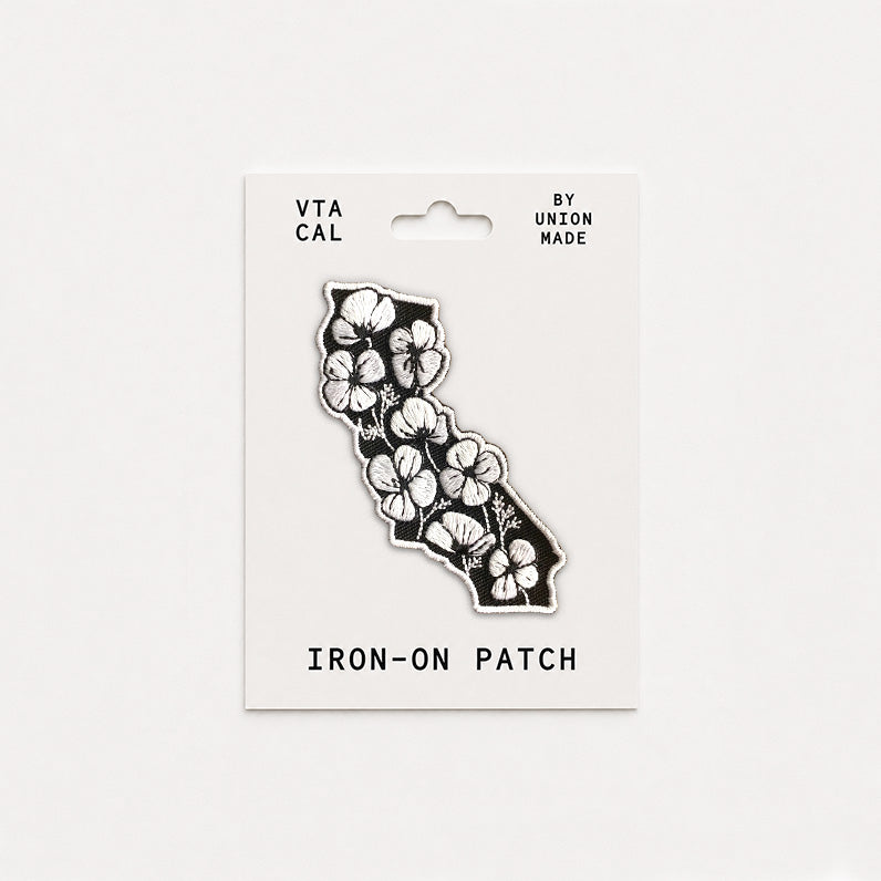California Poppies - Iron On Patch