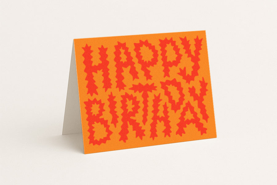 Happy Birthday - Blank Card