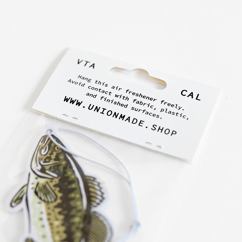 Largemouth Bass - Air Freshener