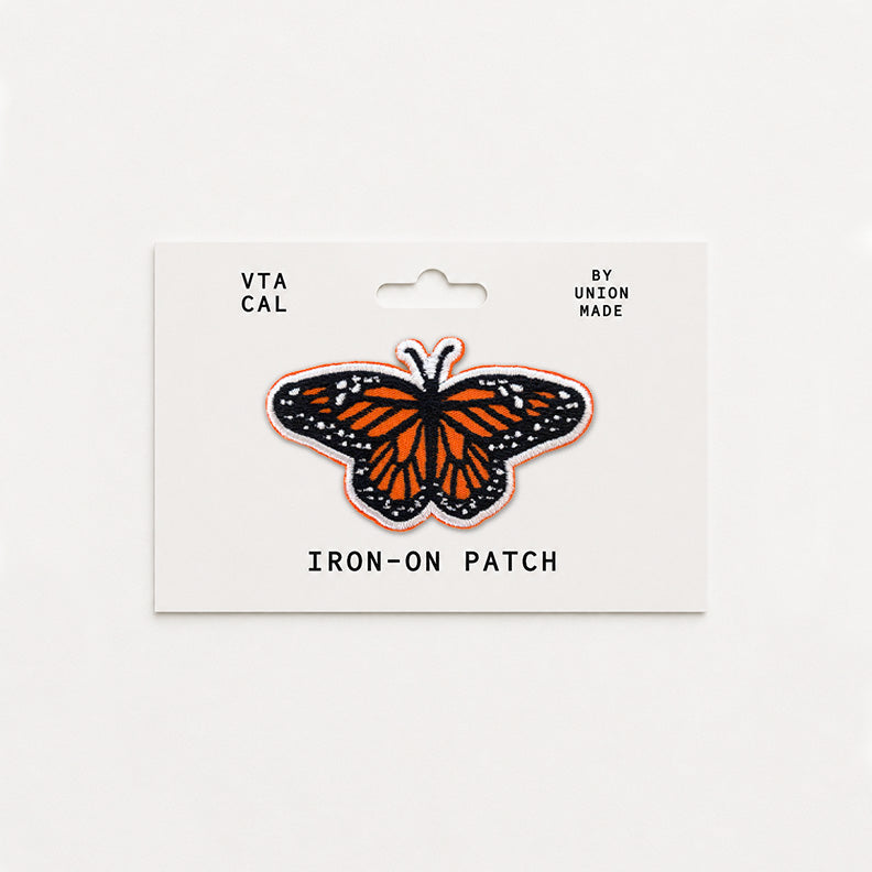 Monarch Butterfly - Iron On Patch