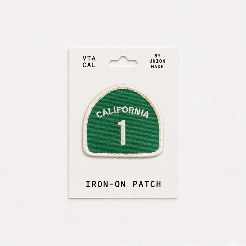 Pacific Coast Highway 1 - Iron On Patch