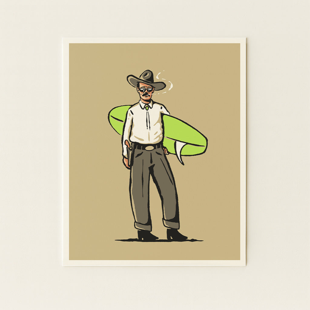 High Noon - Illustration Print