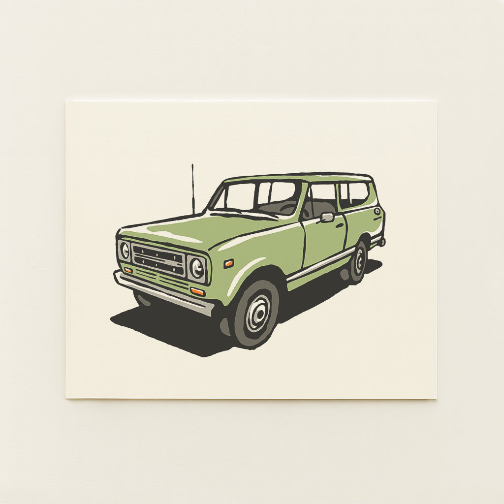 1970s Scout International - Illustration Print