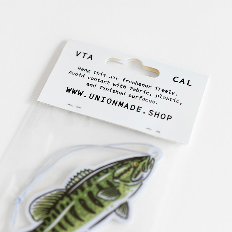 Smallmouth Bass - Air Freshener