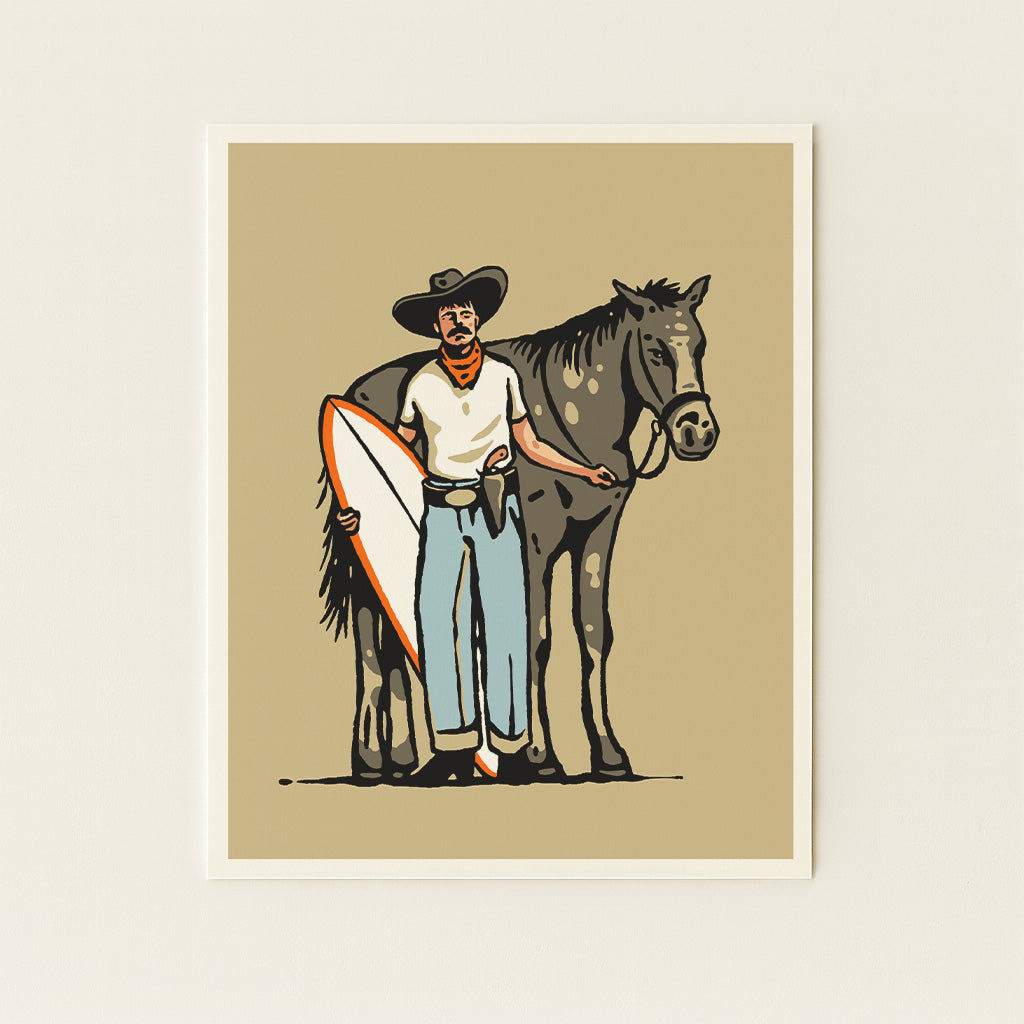 Good Ol' Red - Illustration Print