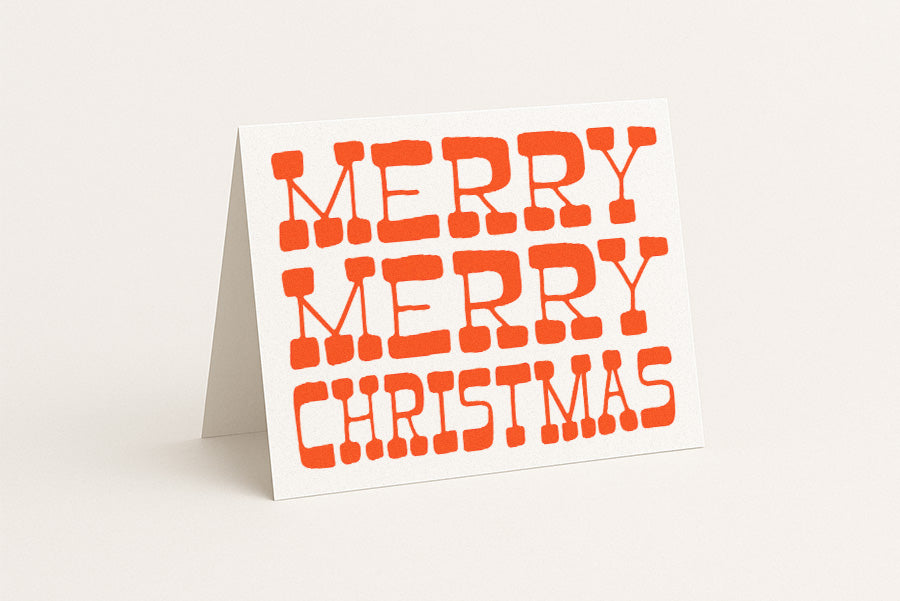 Merry Christmas - Blank Holiday Card