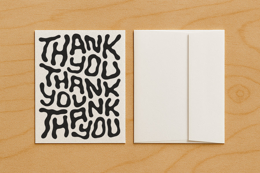 Thank You - Blank Card