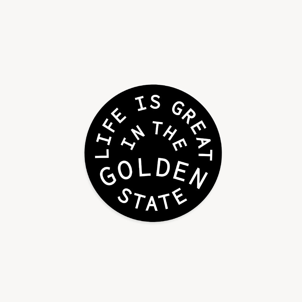 California 01 Vinyl Stickers - Three Pack