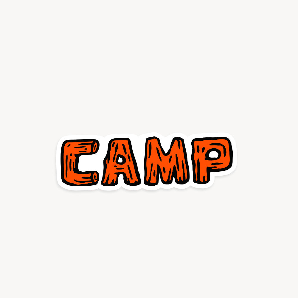 Camp 02 Vinyl Stickers - Three Pack