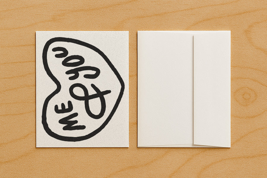 Me & You - Blank Card