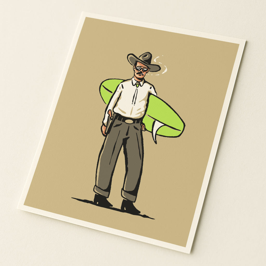 High Noon - Illustration Print