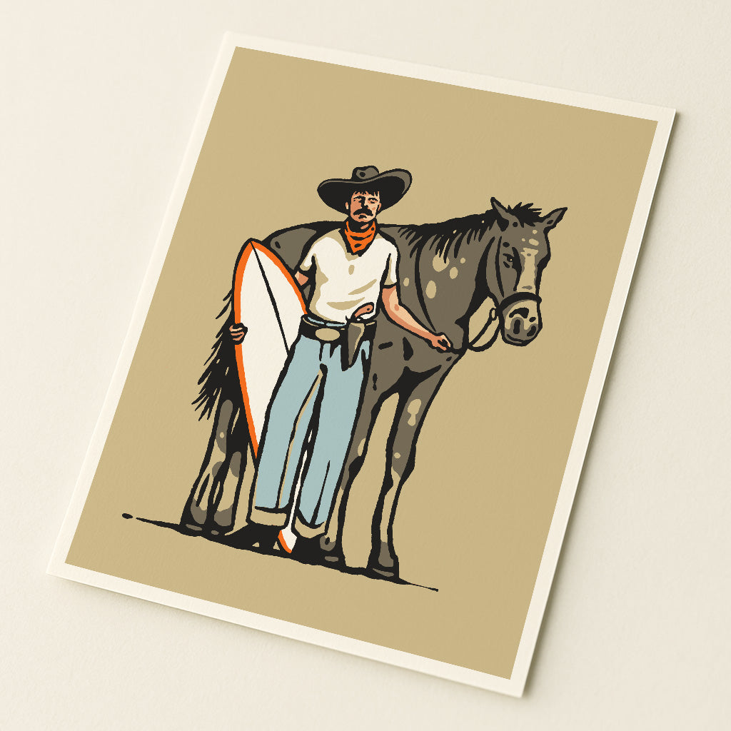 Good Ol' Red - Illustration Print