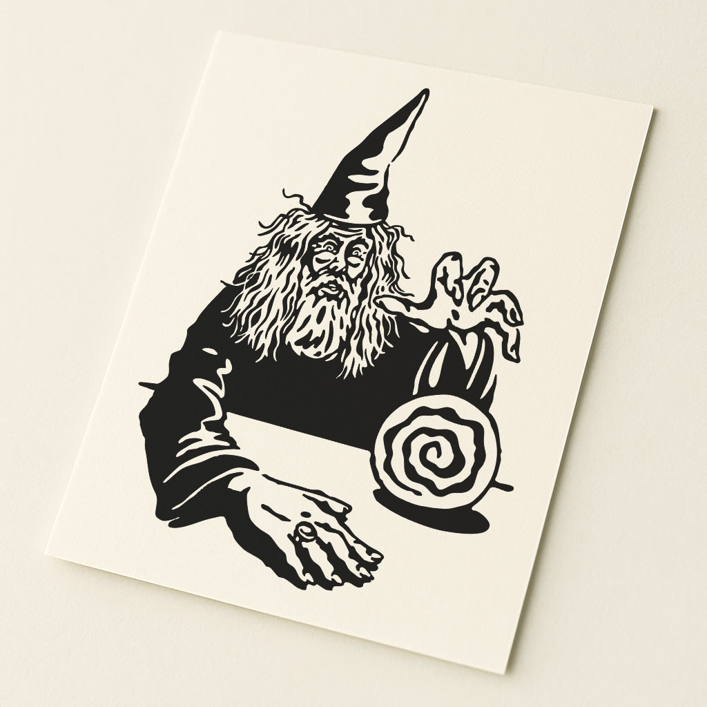 Wizard - Illustration Print