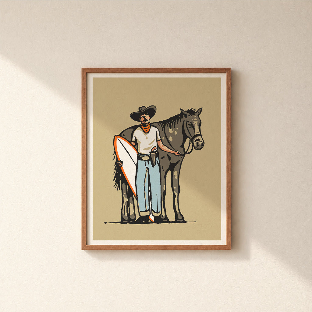 Good Ol' Red - Illustration Print