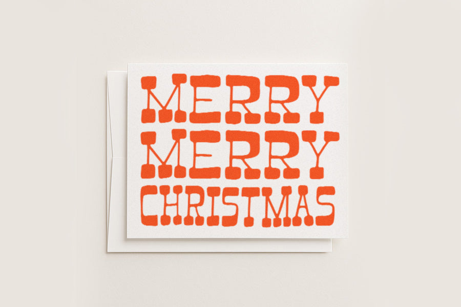 Merry Christmas - Blank Holiday Card