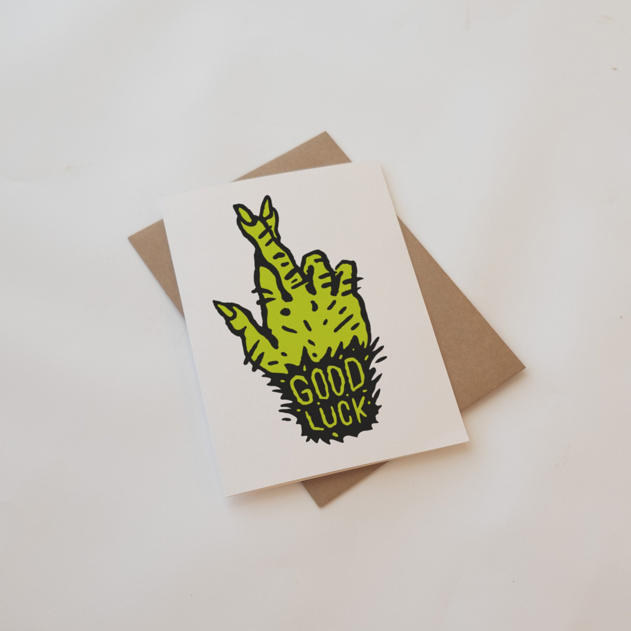 Good Luck - Blank Card