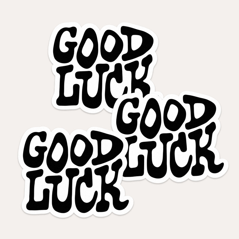 Good Luck - Vinyl Sticker