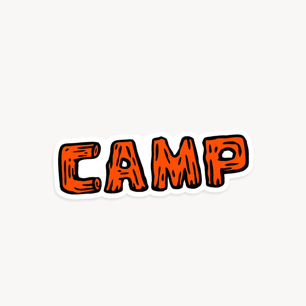 Camp 01 Vinyl Stickers - Three Pack