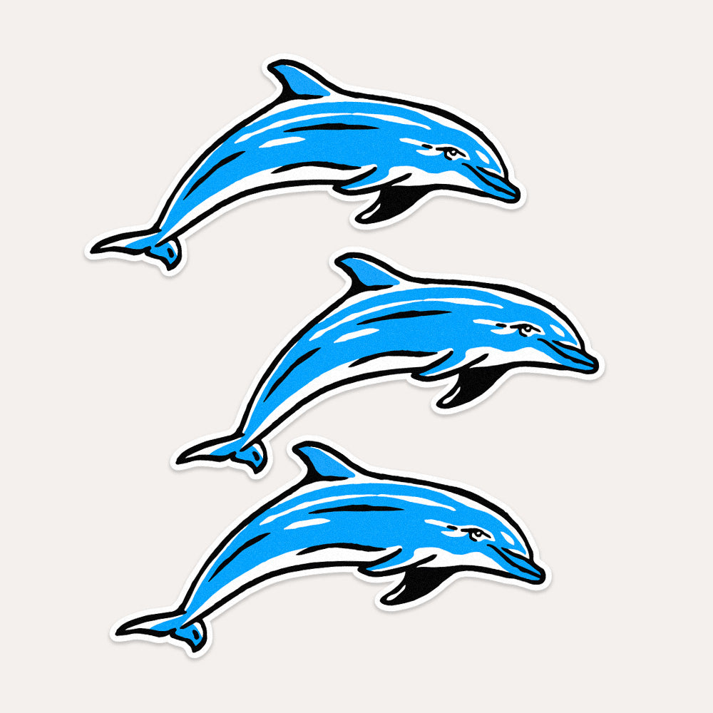 Dolphin - Vinyl Sticker
