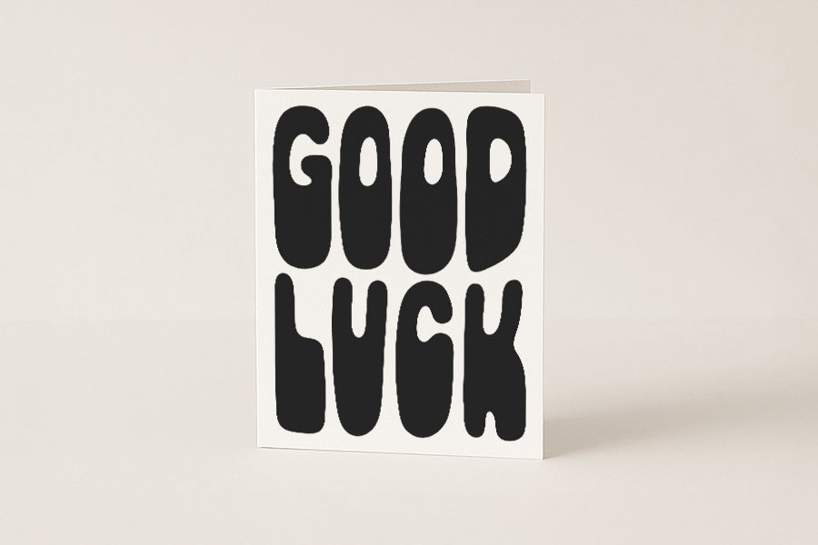 Good Luck - Blank Card