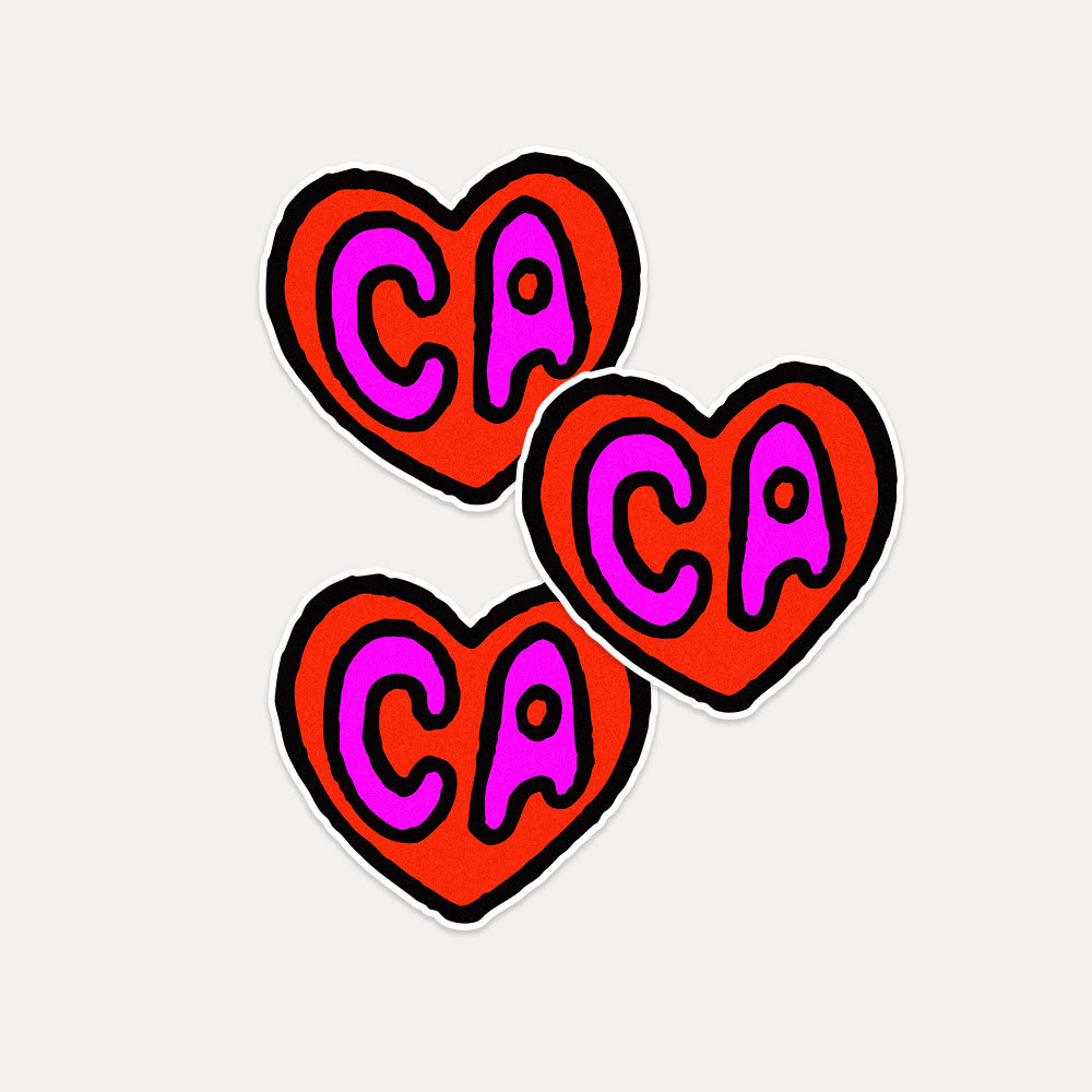 I Heart California - Vinyl Sticker