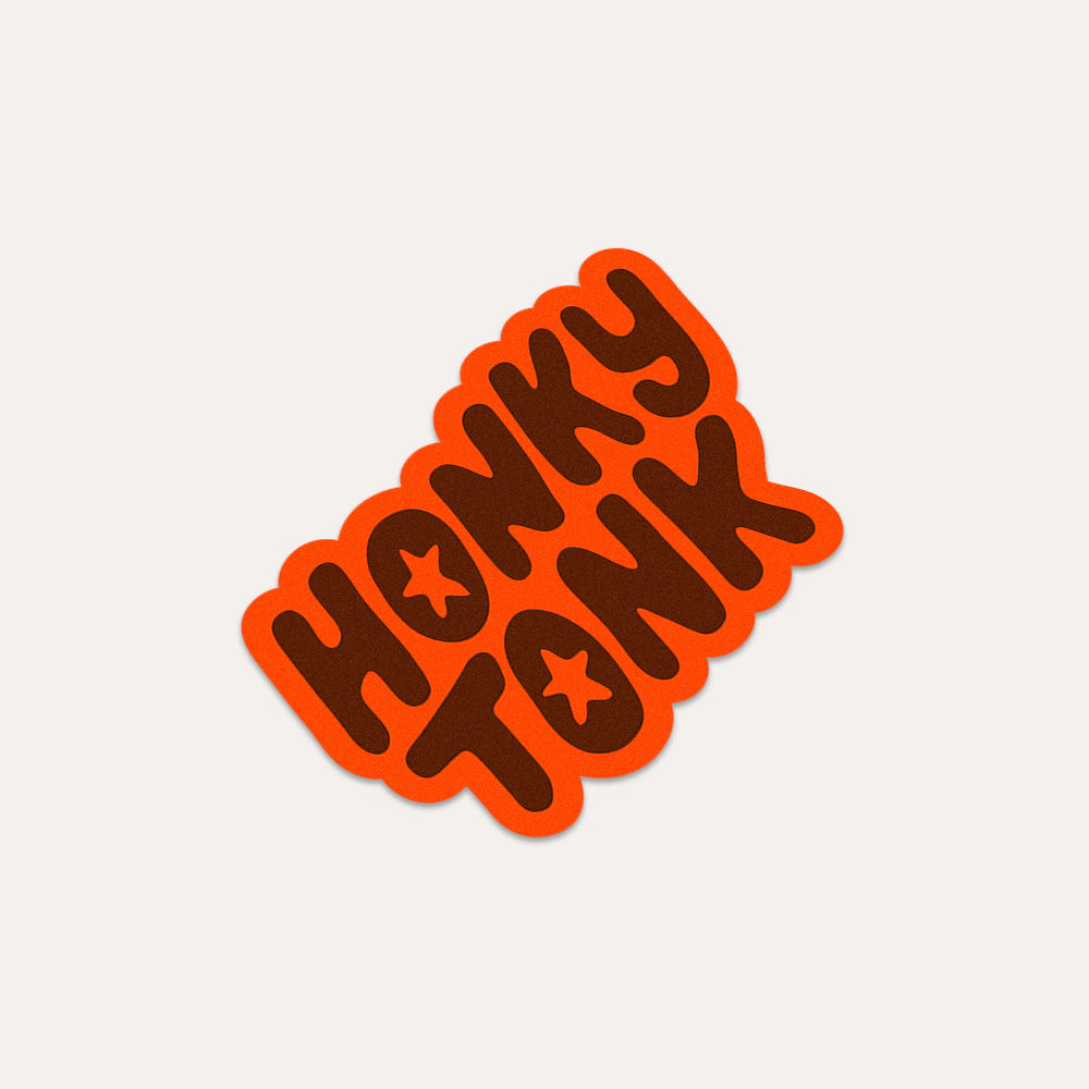 Honky Tonk - Vinyl Sticker