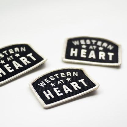 Western At Heart - Iron On Patch