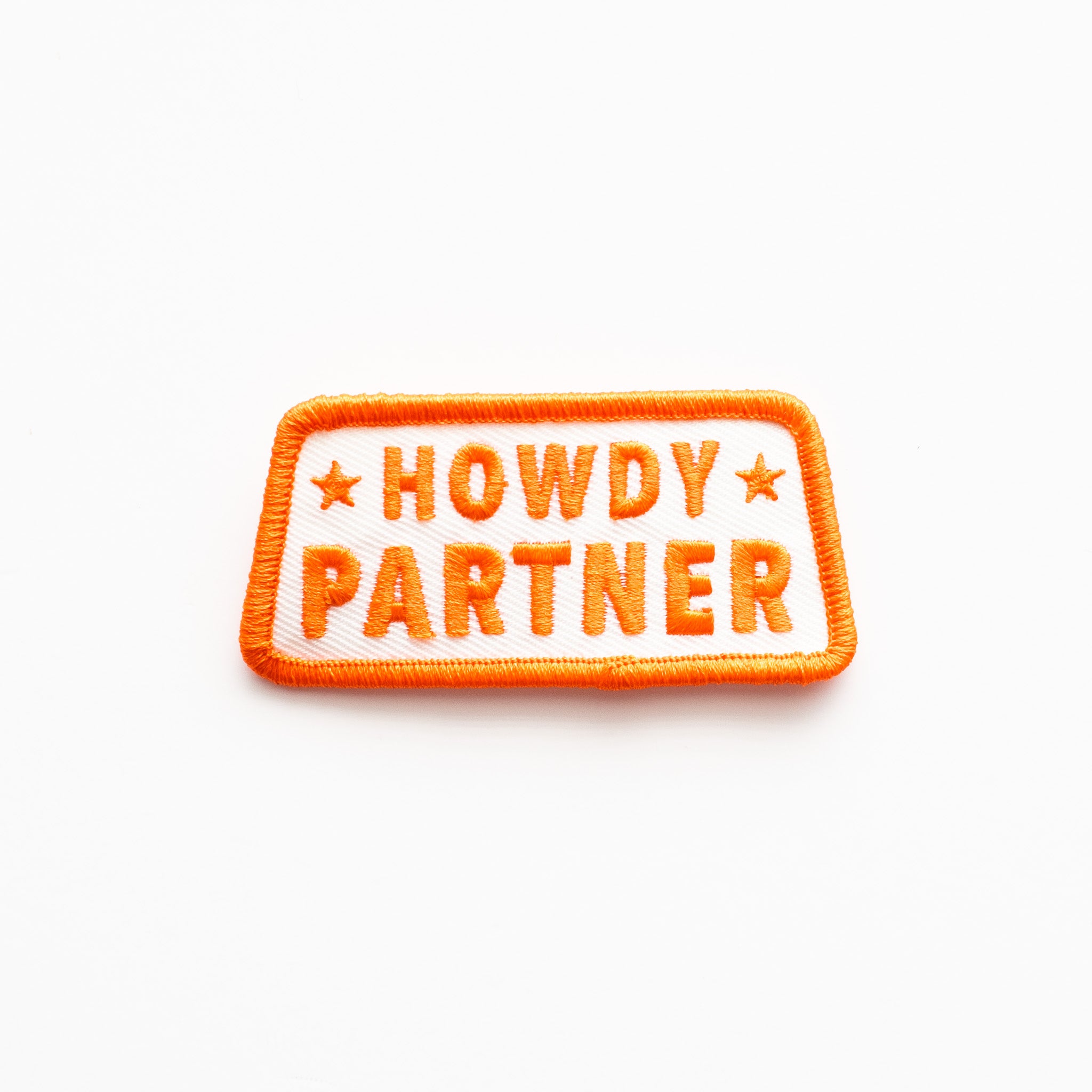 Howdy Partner - Iron On Patch