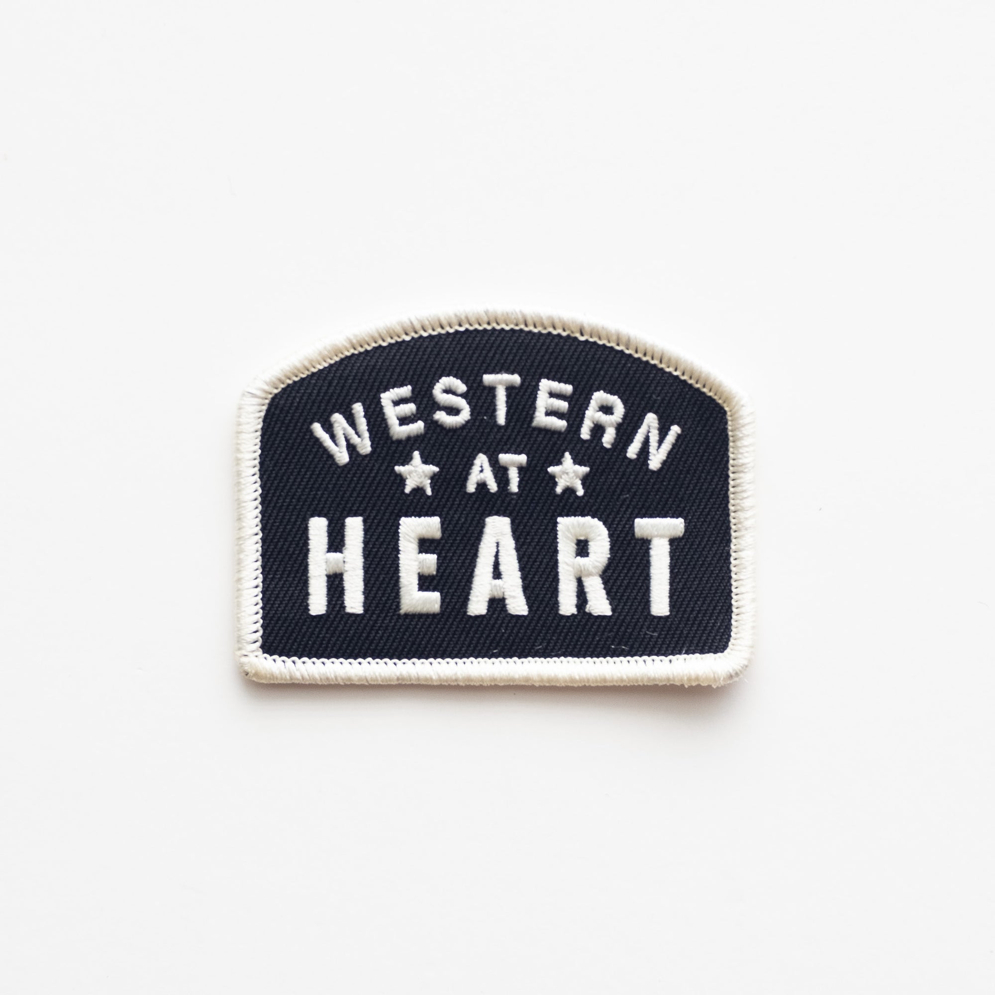 Western At Heart - Iron On Patch