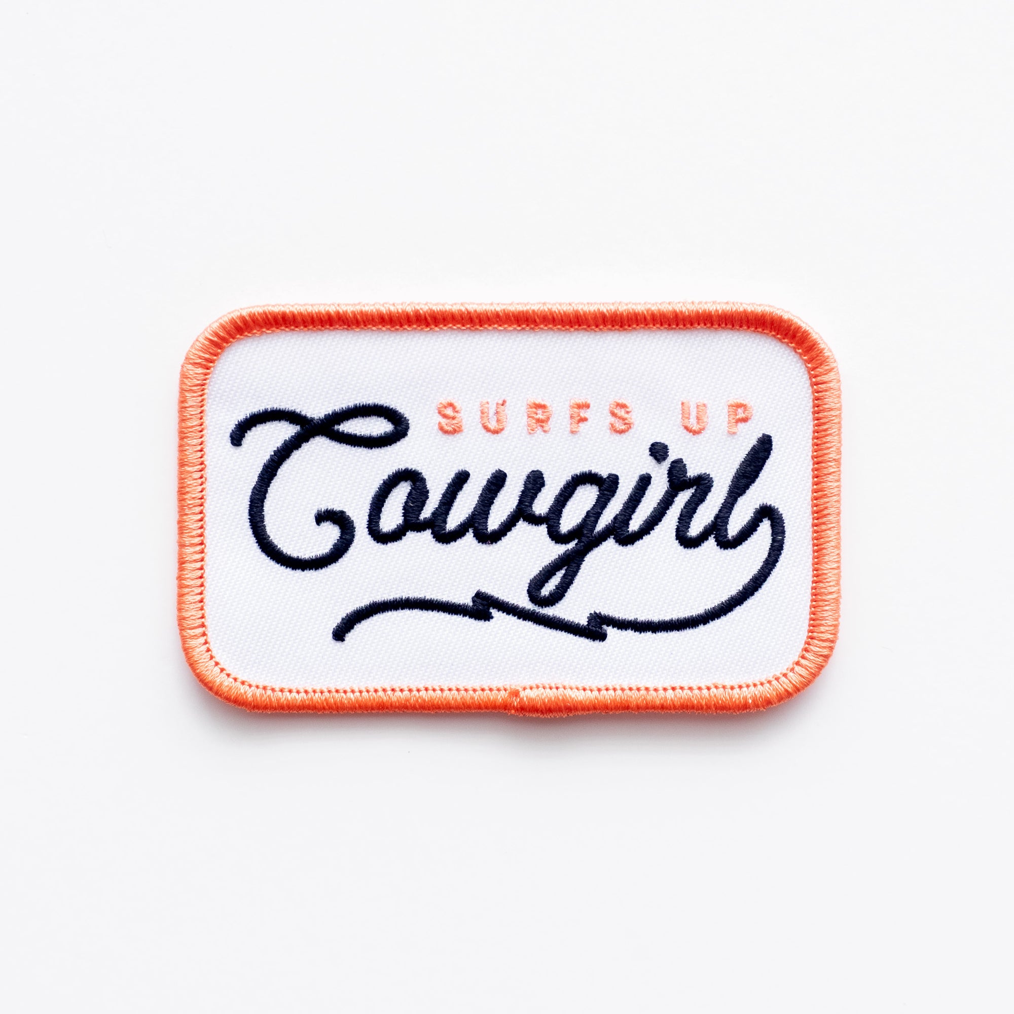 Surf's Up Cowgirl - Iron On Patch