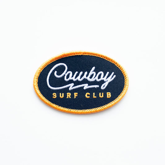 Cowboy Surf Club - Iron On Patch