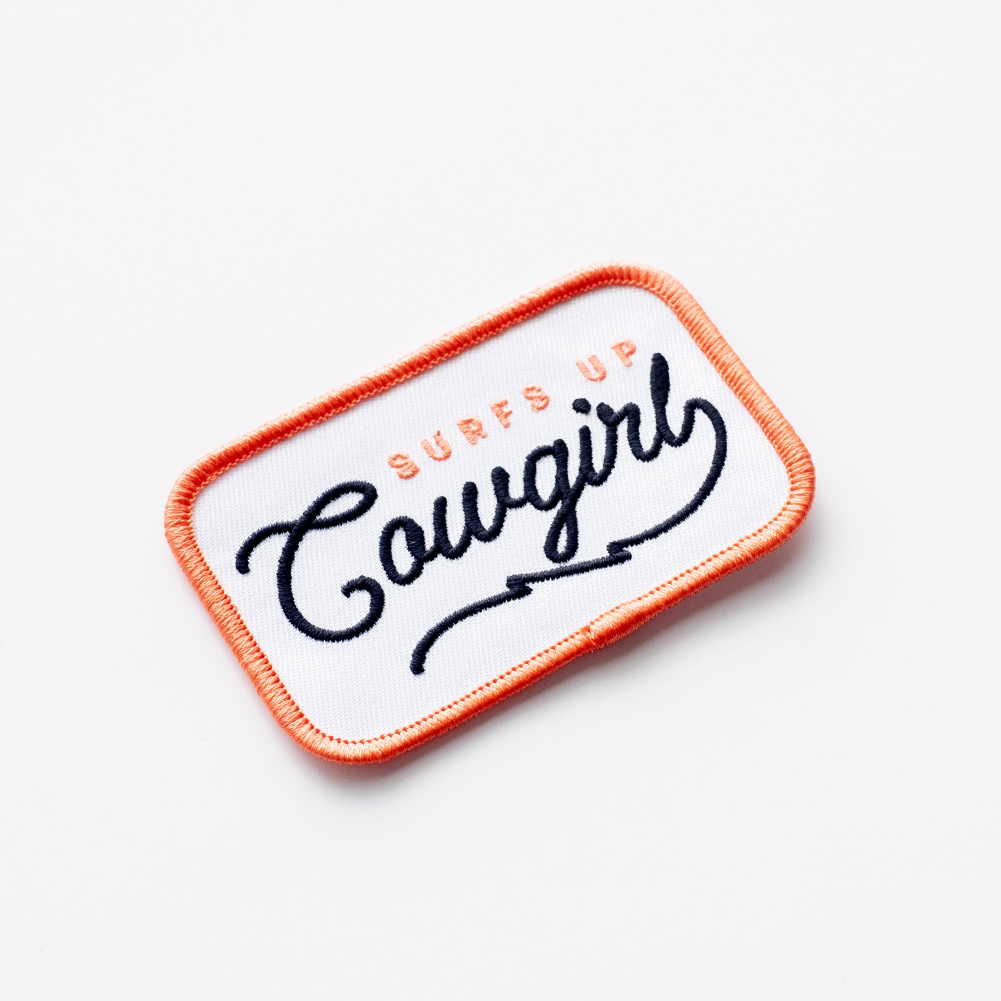Surf's Up Cowgirl - Iron On Patch