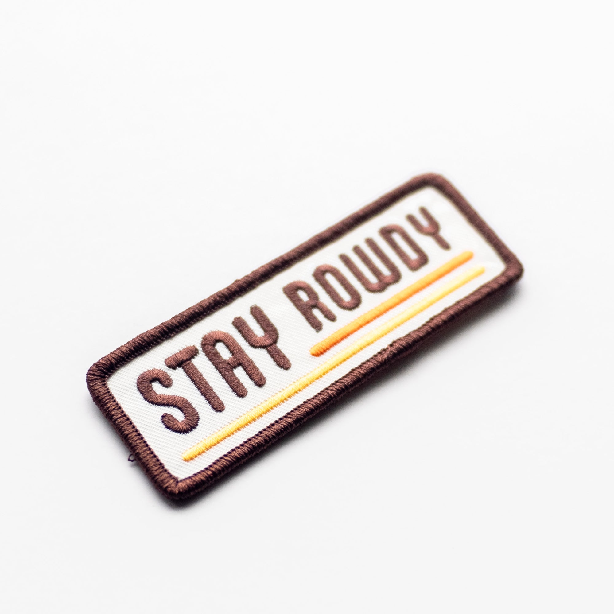 Stay Rowdy - Iron On Patch