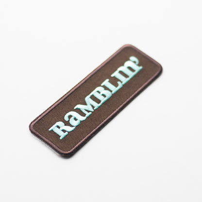 Ramblin' - Iron On Patch