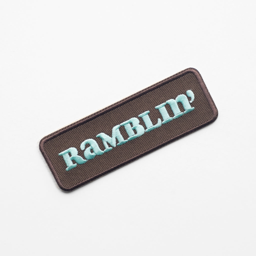 Ramblin' - Iron On Patch