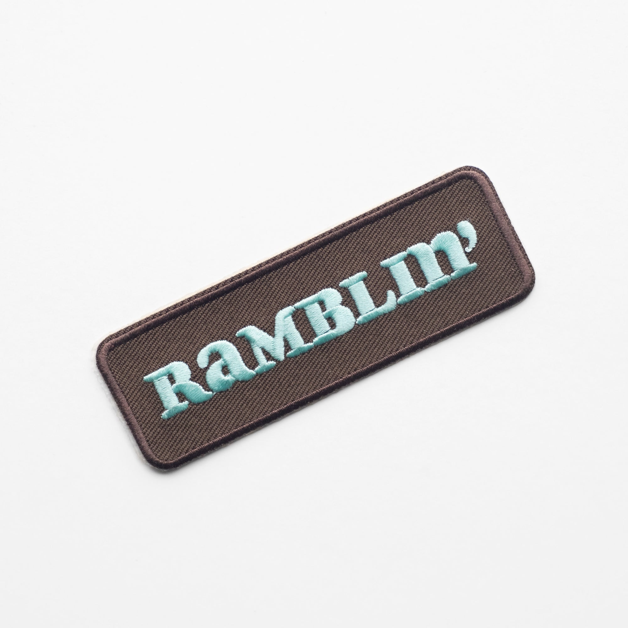 Ramblin' - Iron On Patch