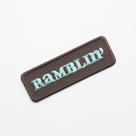 Ramblin' - Iron On Patch