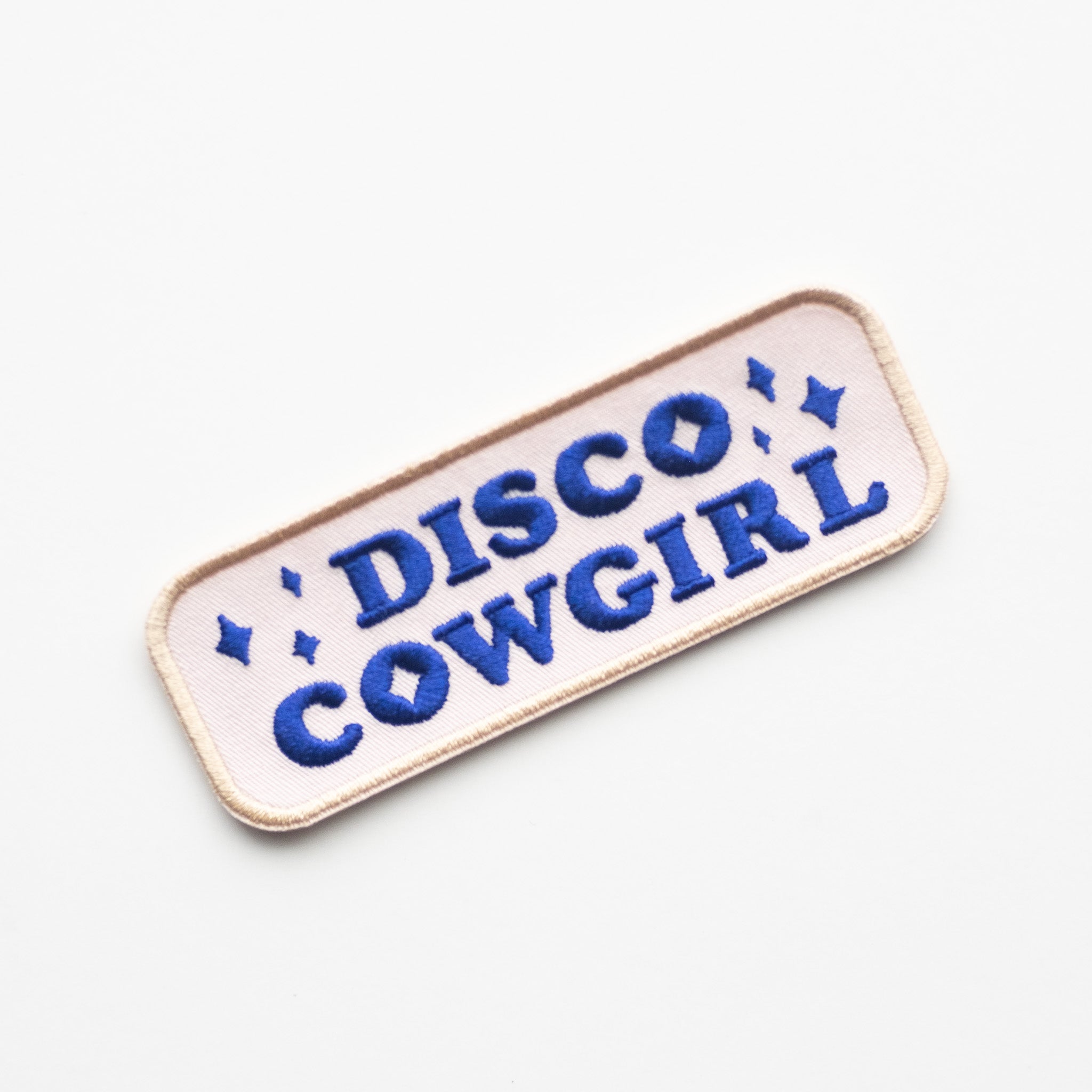 Disco Cowgirl - Iron On Patch