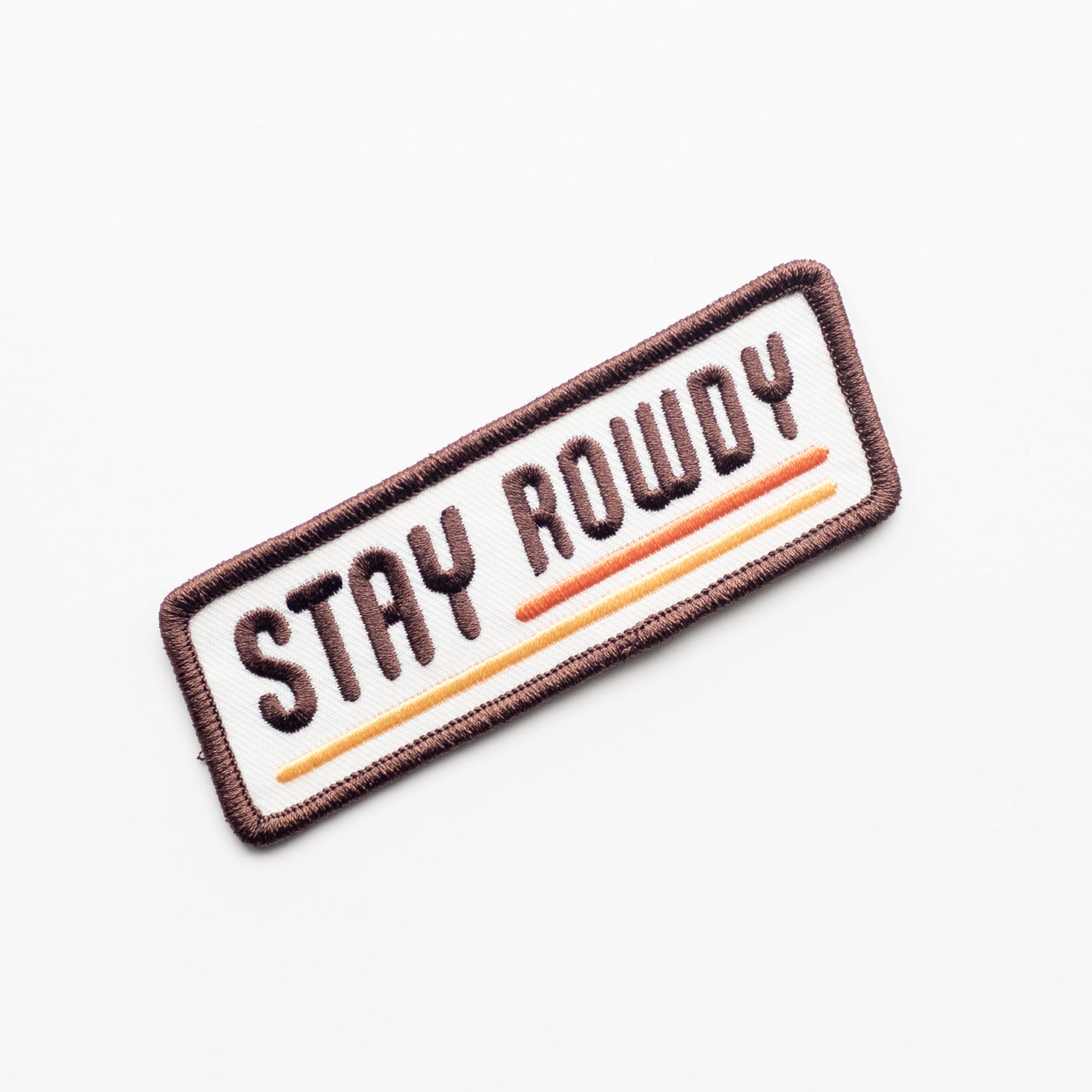 Stay Rowdy - Iron On Patch