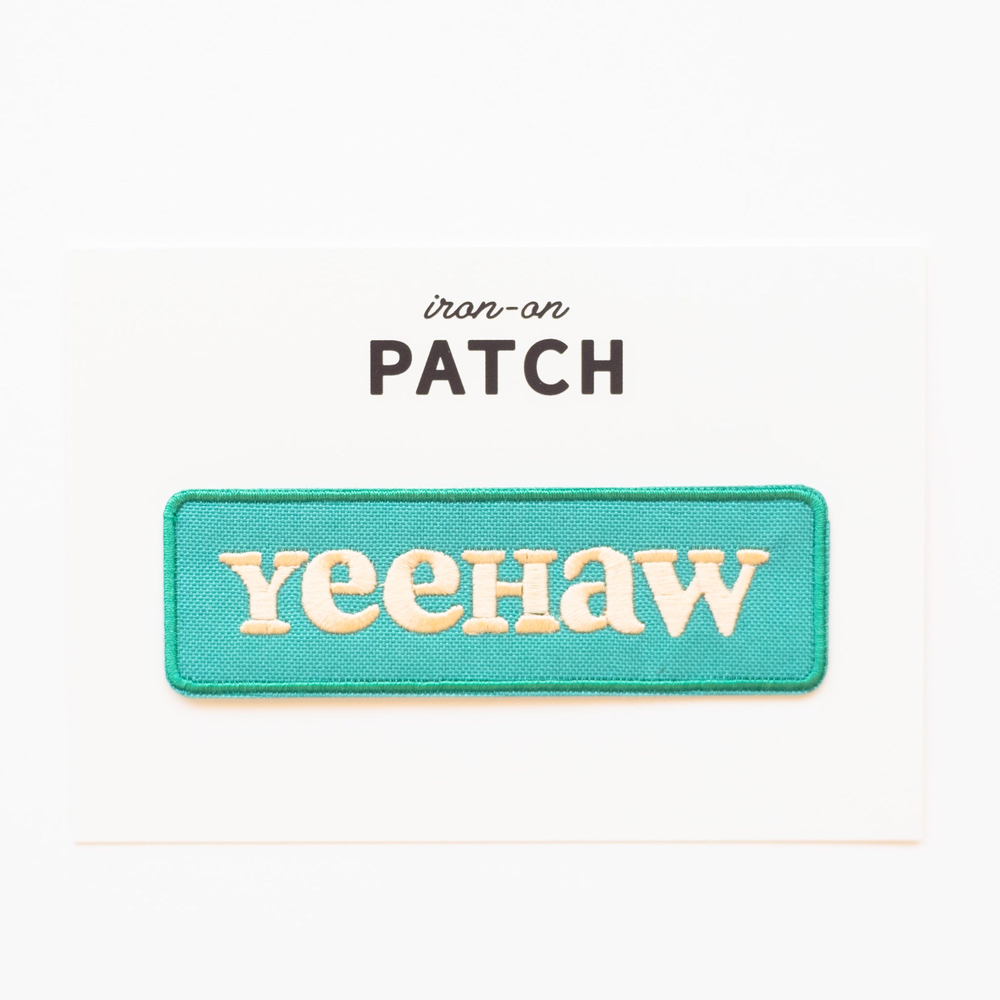 Yeehaw - Iron On Patch