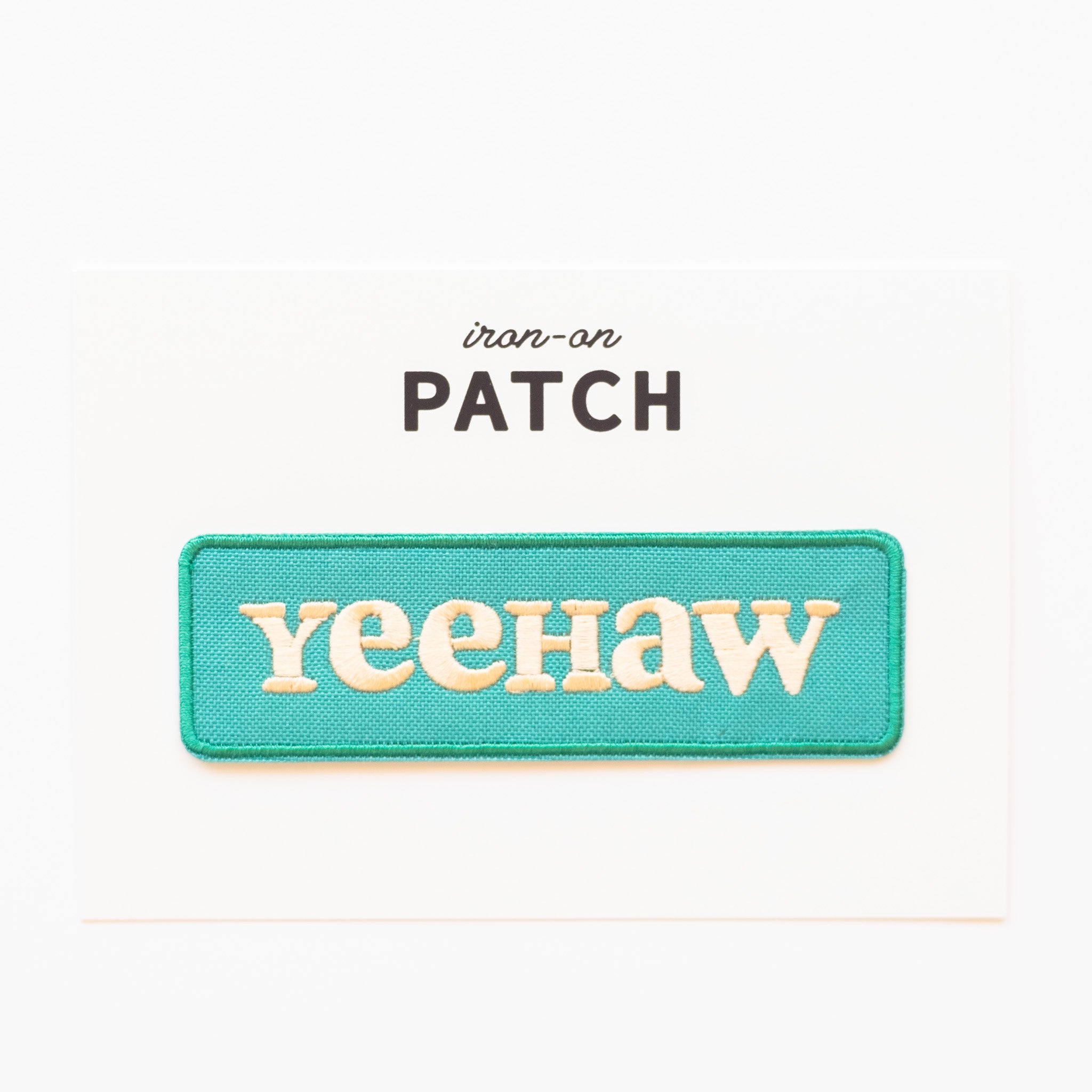 Yeehaw - Iron On Patch