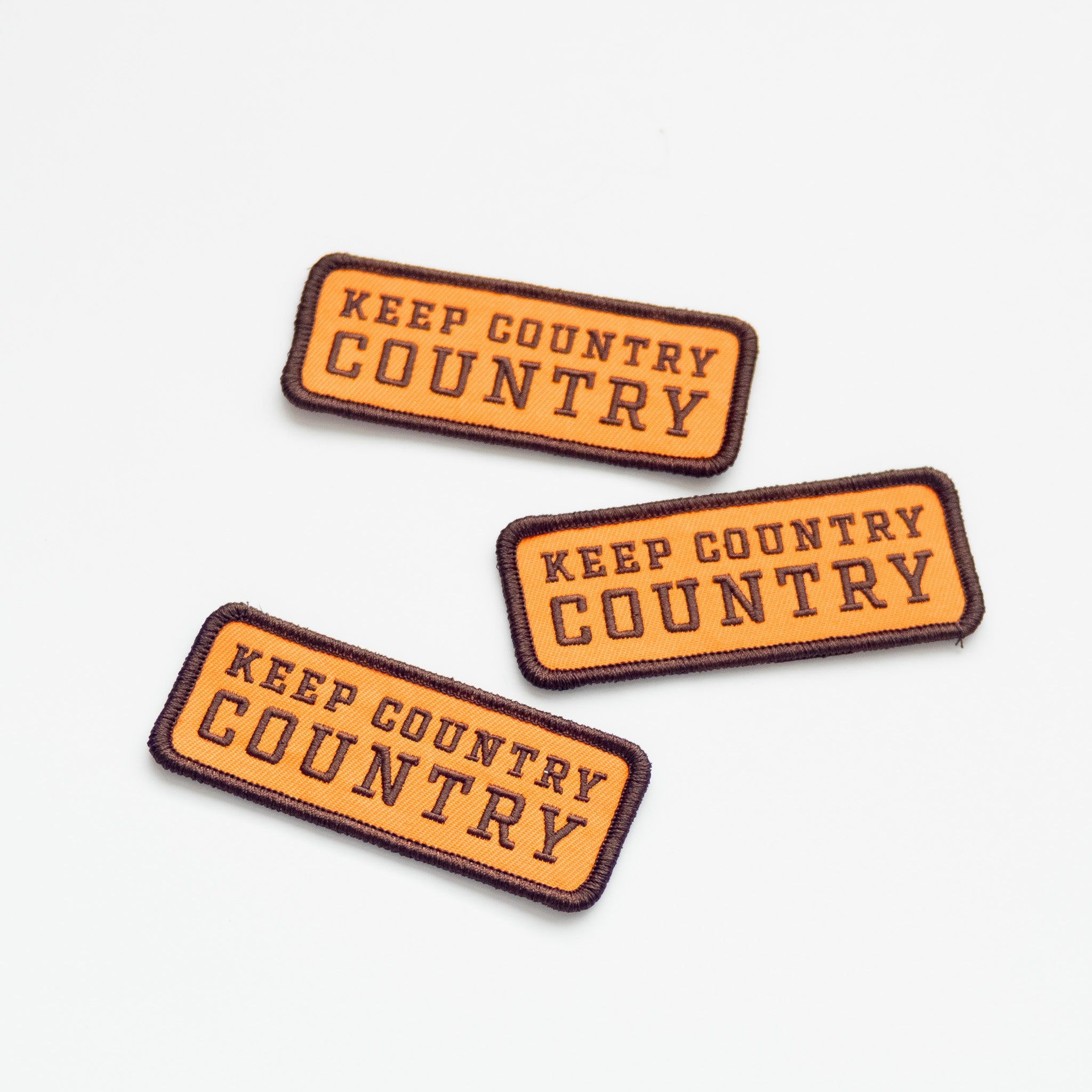 Keep Country, Country - Iron On Patch