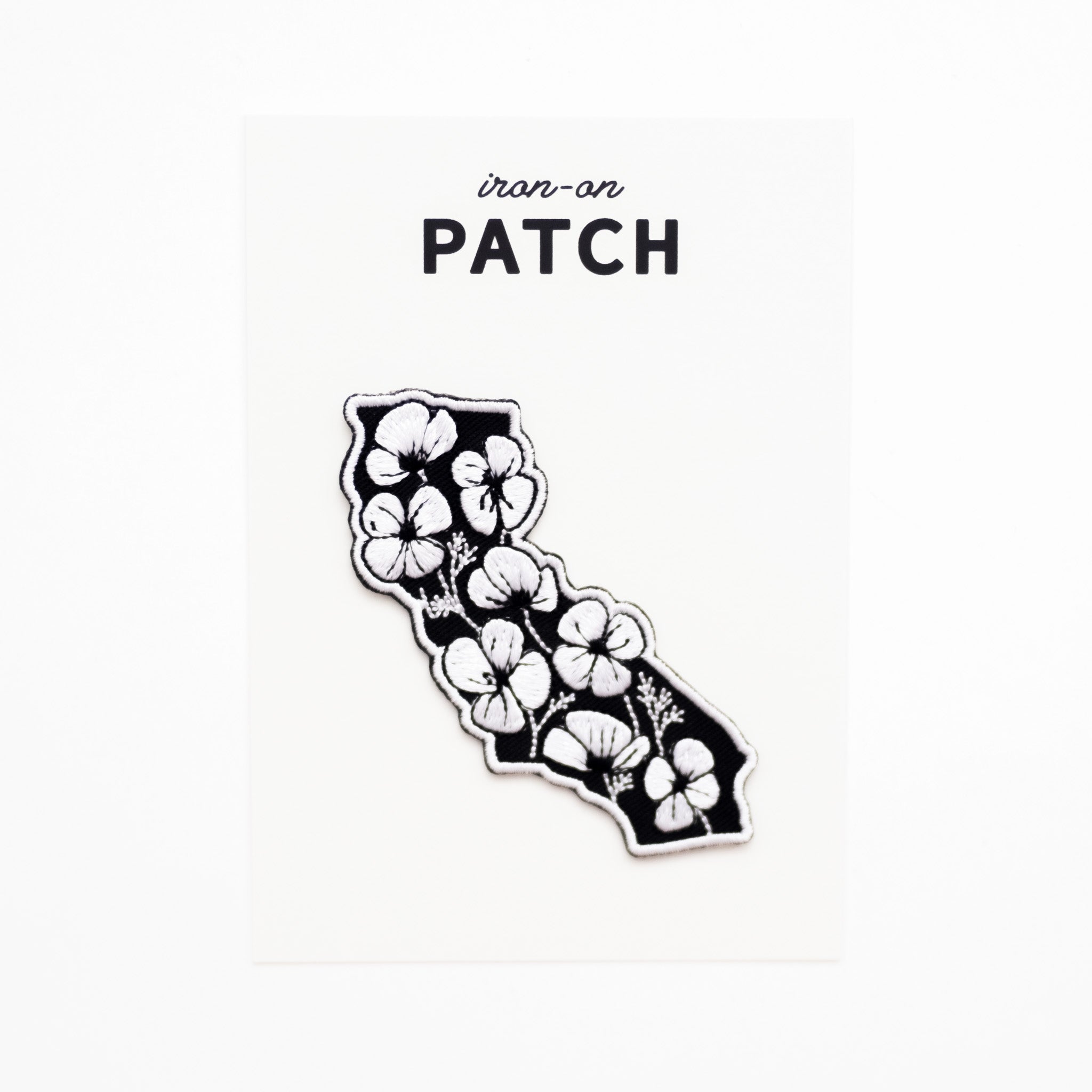 California Poppies - Iron On Patch